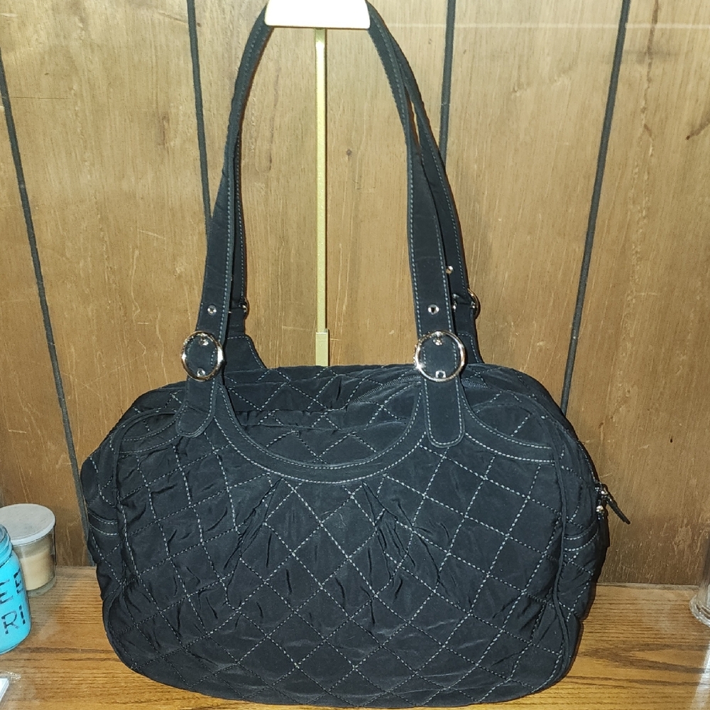 Vera Bradley Large Tote With Cosmetic/Small Crossbody Bag